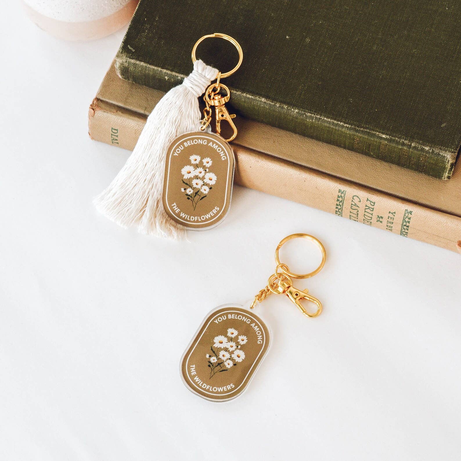 Wildflowers Acrylic Keychain