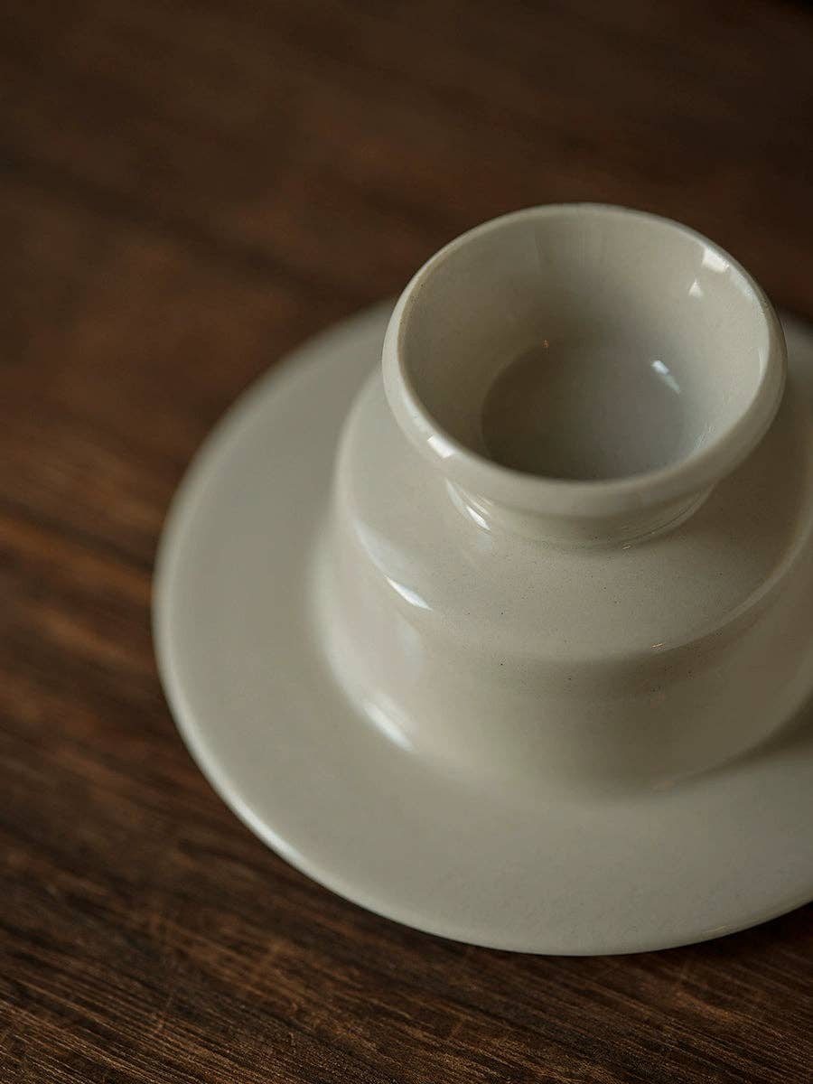 Gohobi Song Style White Incense Holder