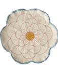 Ceramic Flower Shaped Side Plate