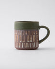 Kashiwa Mug four corners (green)