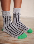 Free People Plush Inside Out Crew Socks