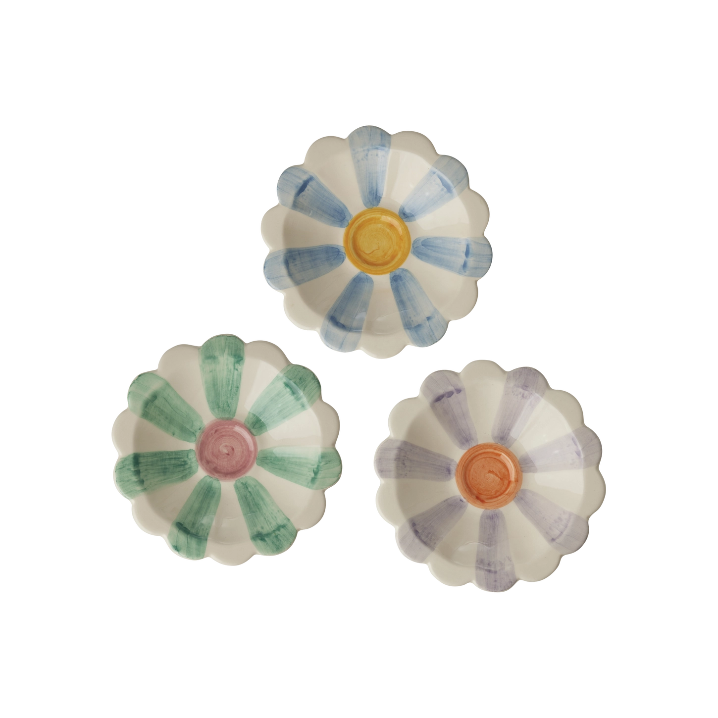 Ceramic Flower Dipping Bowl