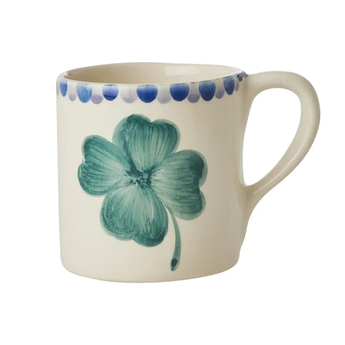Ceramic Mug Hand Painted - 14.2oz