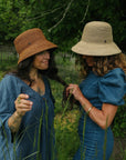 Mace | Raffia Straw Bucket Hat | Brown