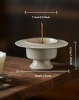 Gohobi Song Style White Incense Holder