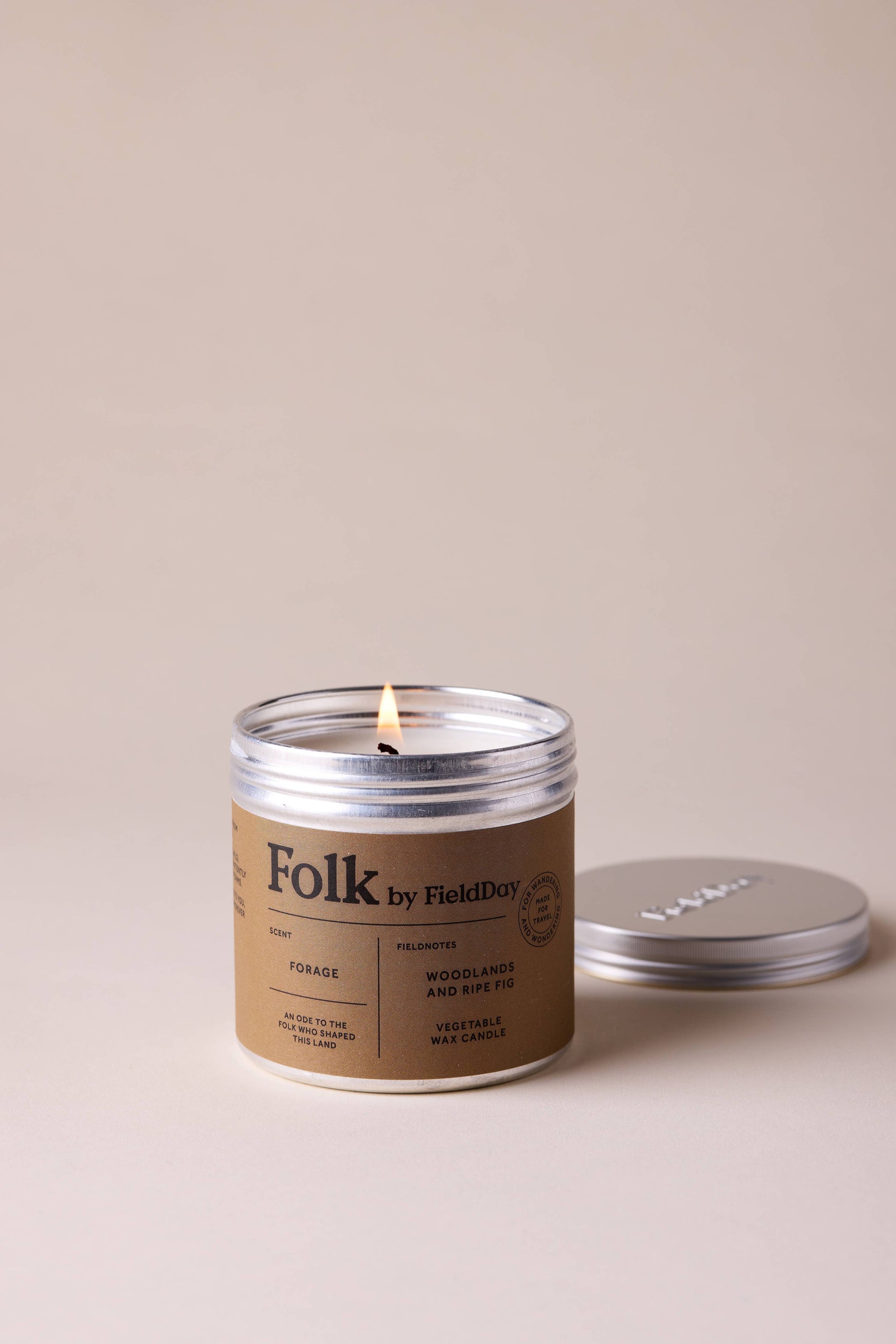 Forage: Folk Tin Candle