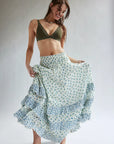 Free People One Brynn Printed Maxi Skirt