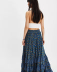 Free People One Brynn Printed Maxi Skirt
