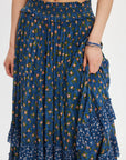 Free People One Brynn Printed Maxi Skirt