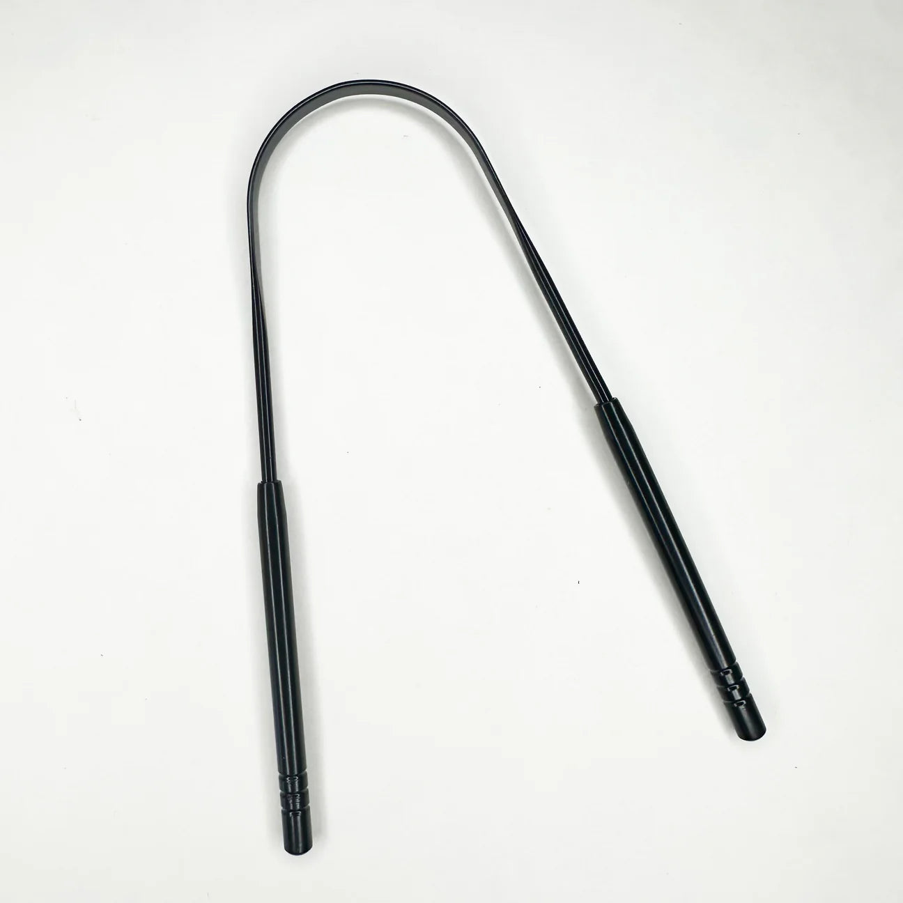 Stainless Steel Tongue Scraper - Black