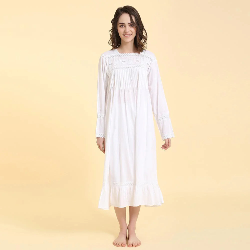 Marina Long Sleeve Nightgown