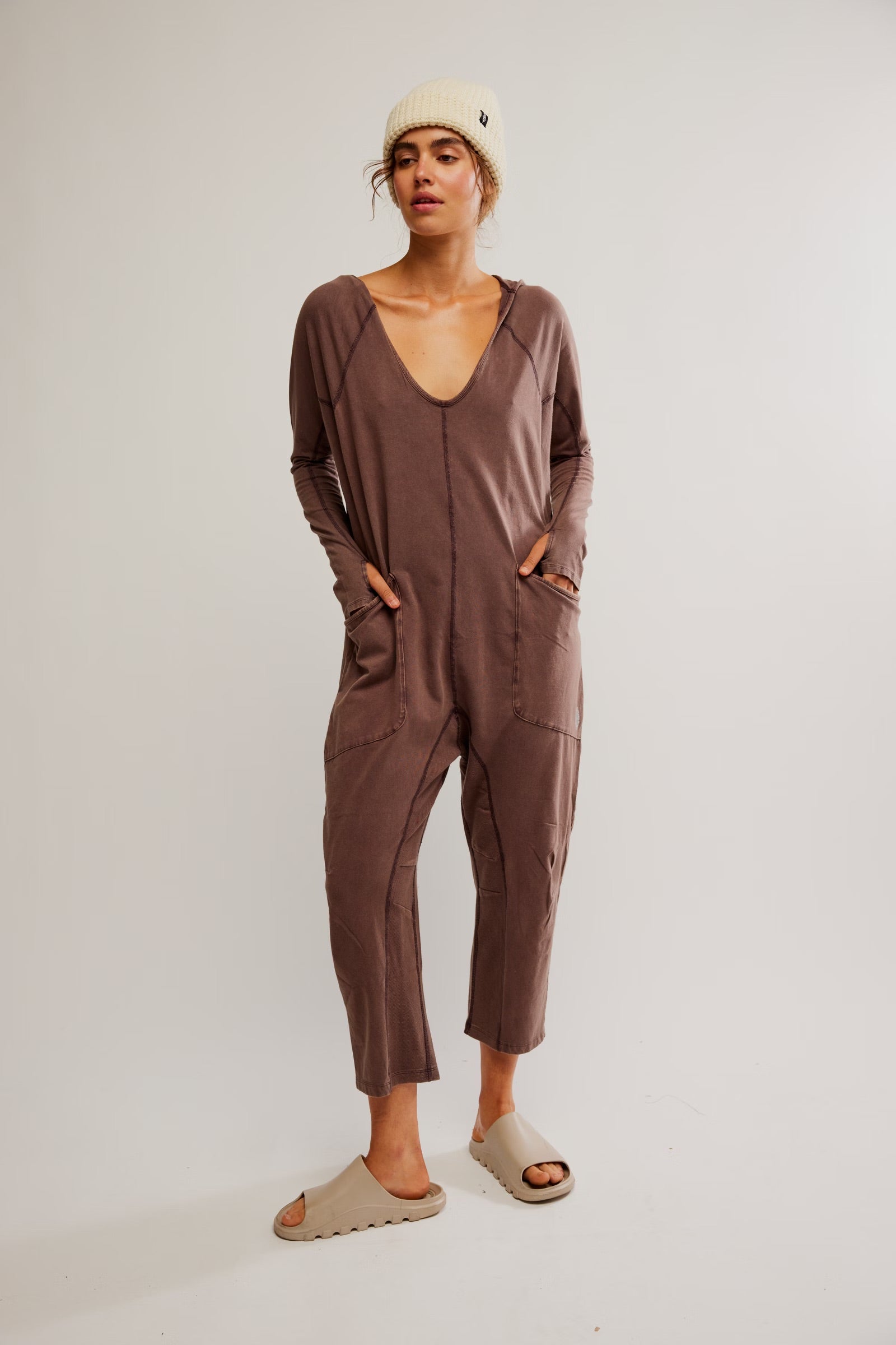 Free People Hot Shot Long Sleeve Onesie