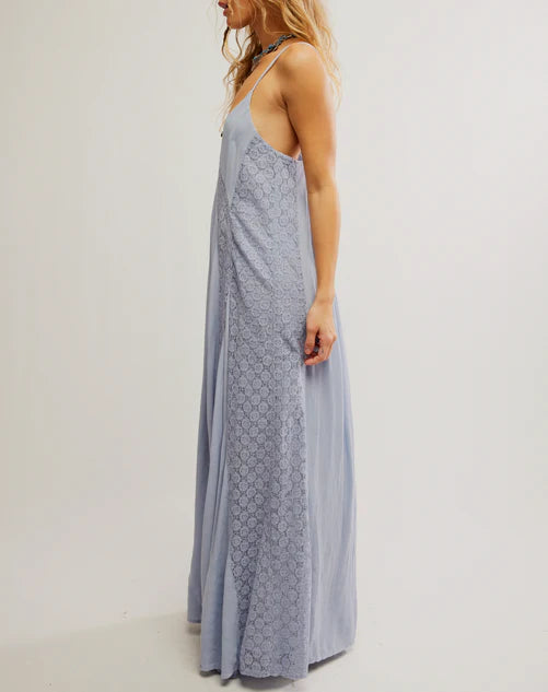 knee length dresses for ladies Free People Trail Of Flowers Maxi Dress – Sunday's Company