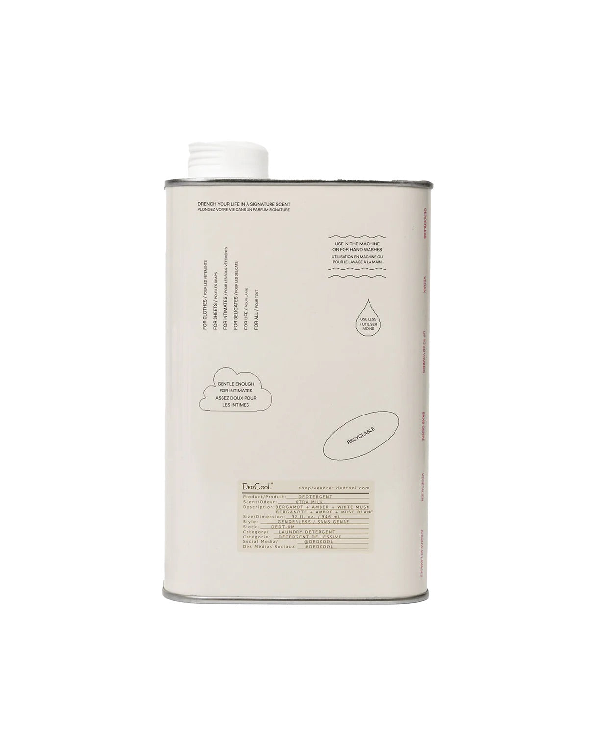 Dedcool Dedtergent Xtra Milk