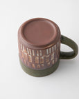 Kashiwa Mug four corners (green)