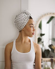 Satin & Microfibre Hair Towel