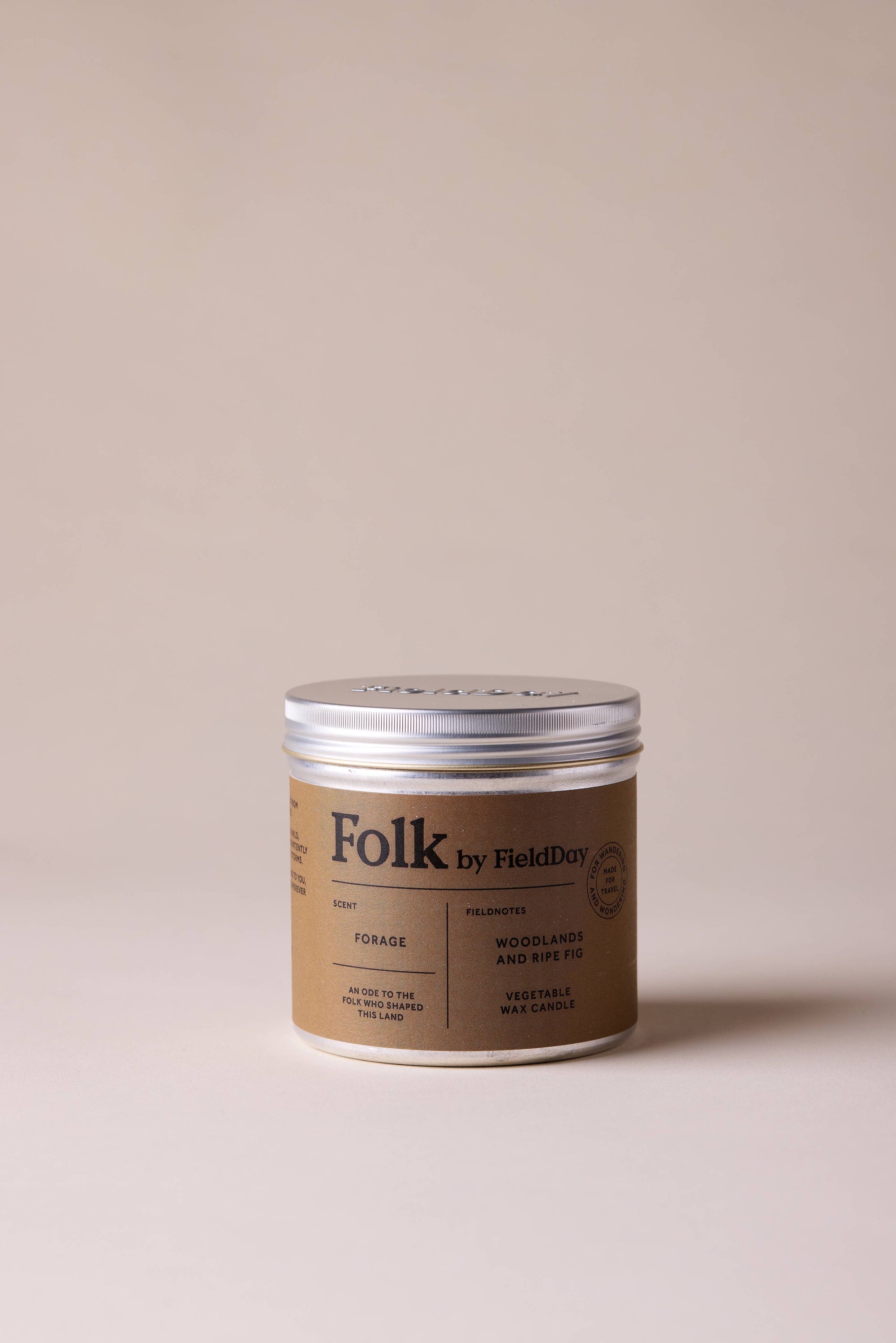 Forage: Folk Tin Candle