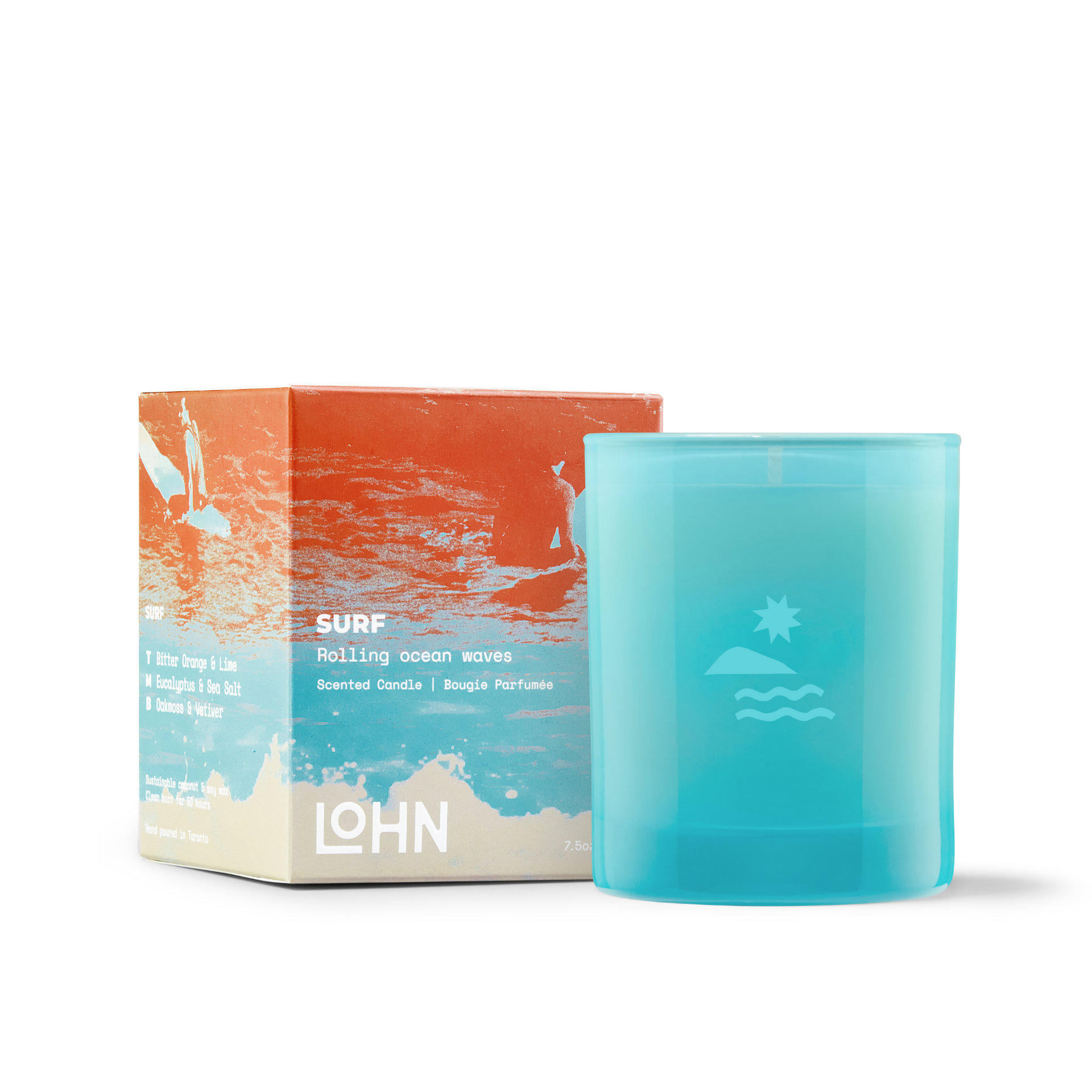 LOHN Candle - SURF Lime & Sea Salt