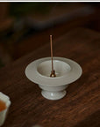Gohobi Song Style White Incense Holder