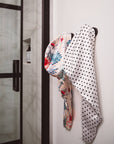 Satin & Microfibre Hair Towel