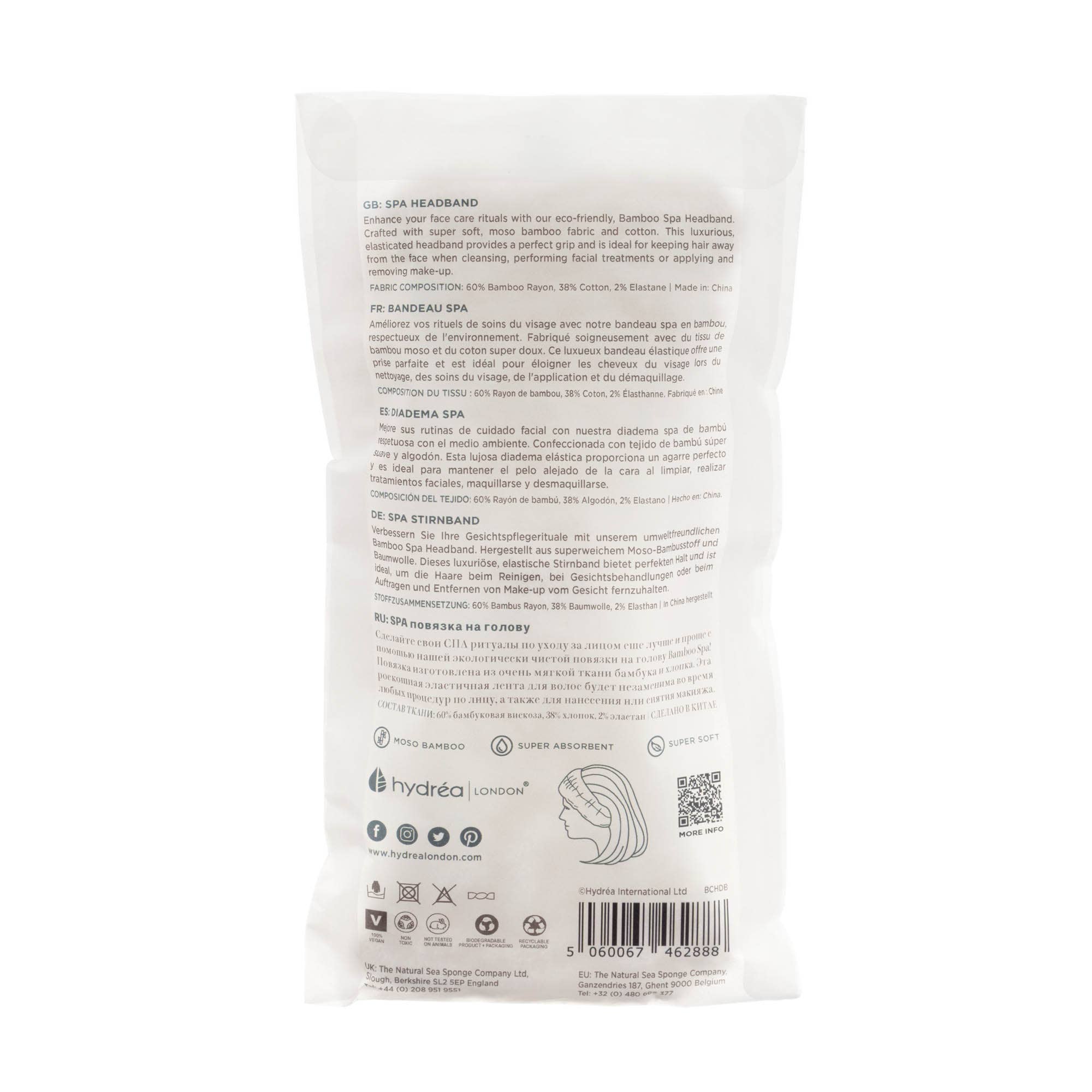 Bamboo Spa Head Band
