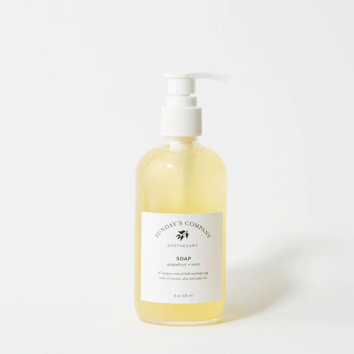 Grapefruit + Mint Liquid Soap