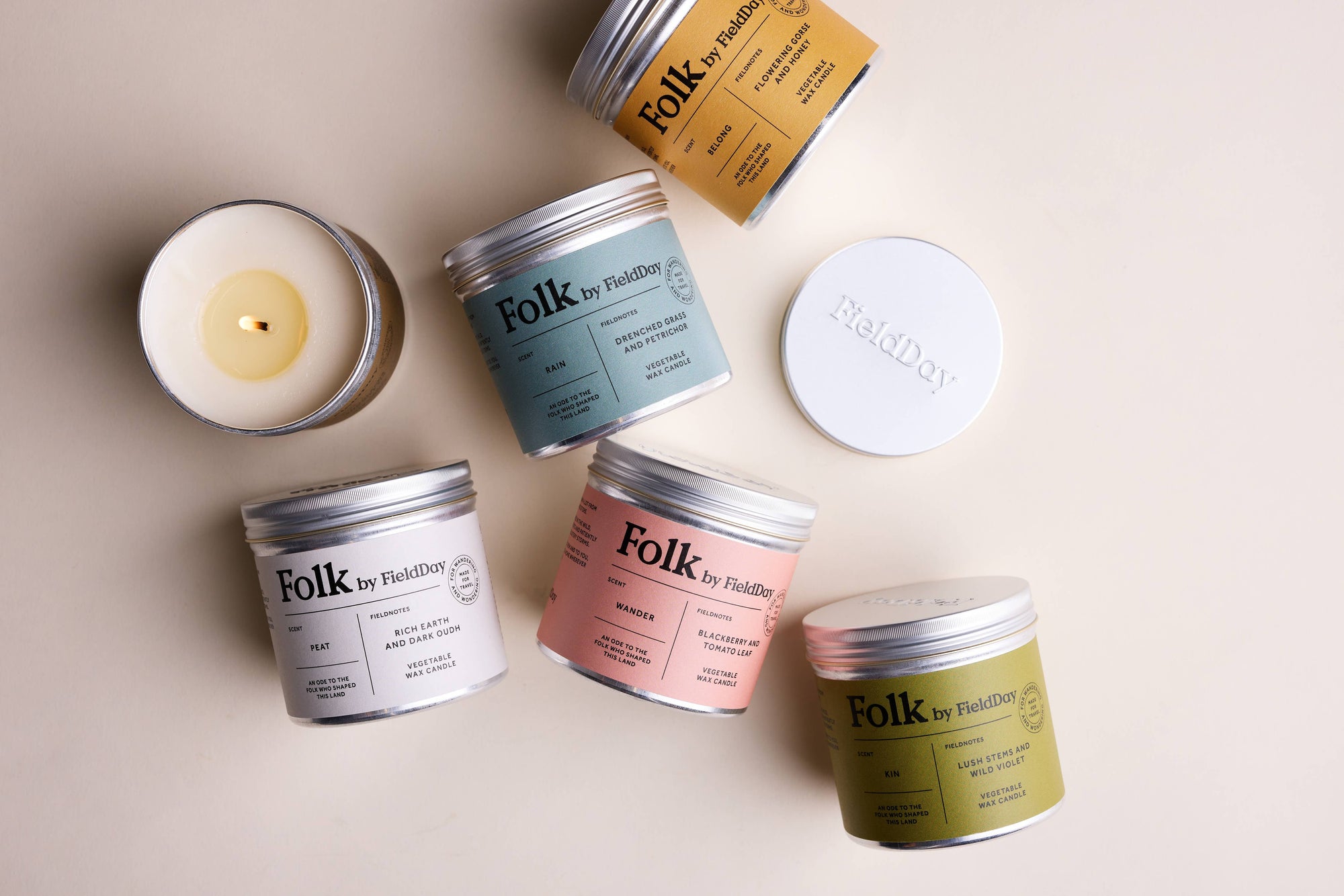 Kin: Folk Tin Candle