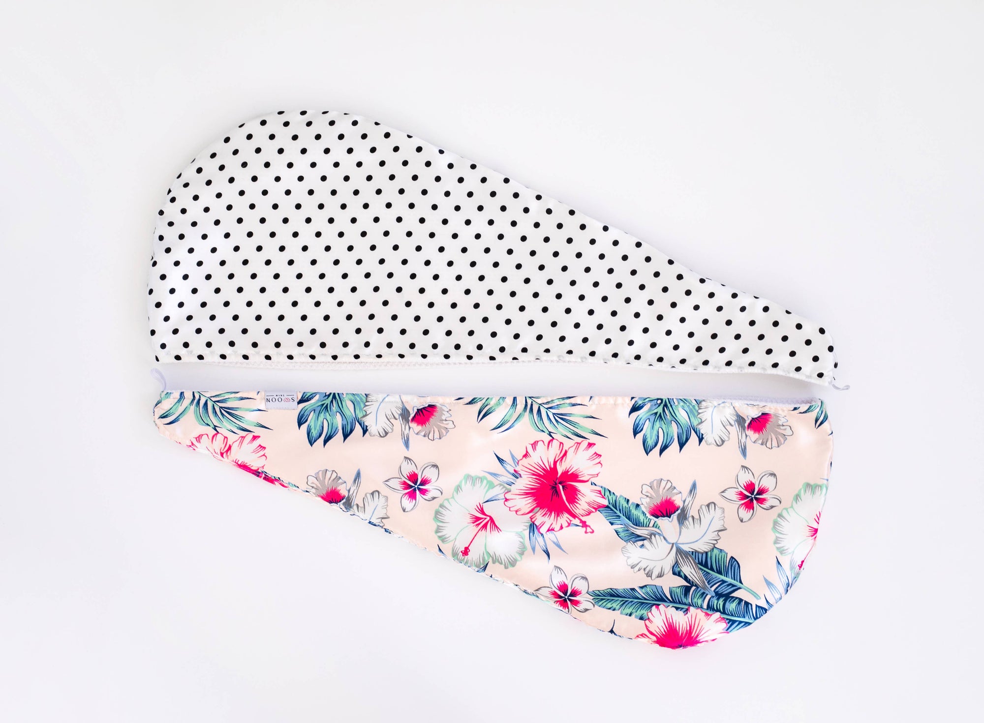Satin &amp; Microfibre Hair Towel