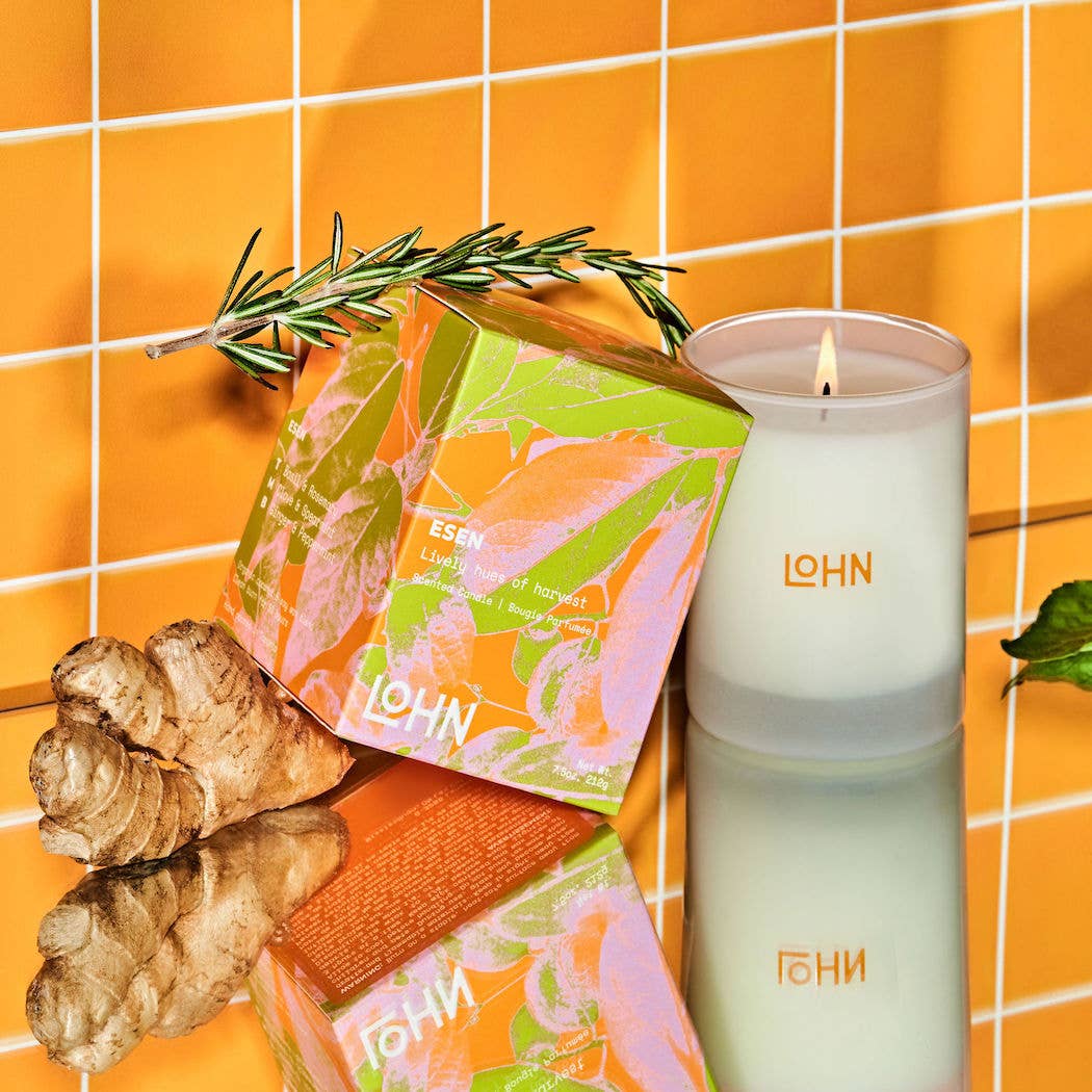 LOHN Candle - ESEN Basil &amp; Mint