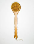 Long Handle Bamboo Dry Body Brush | Natural Sisal Bristles