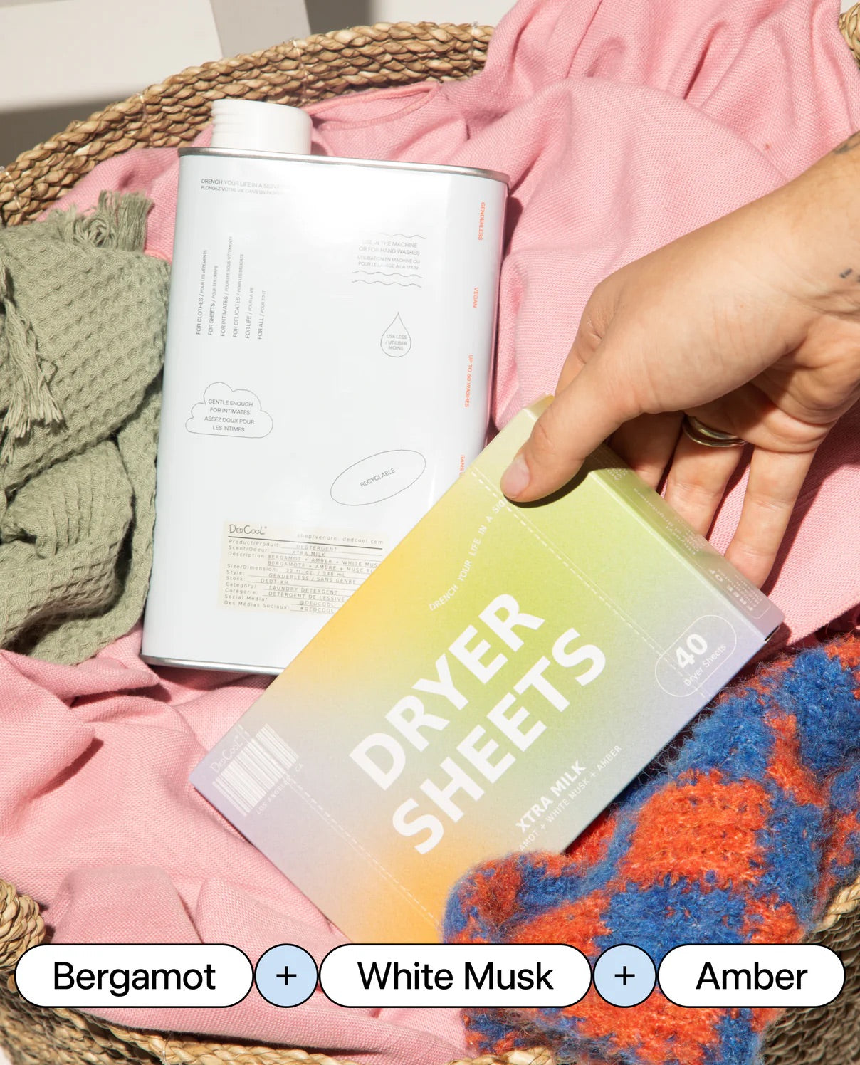 Dedcool Dryer Sheets Xtra Milk