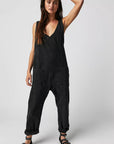 We The Free High Roller Jumpsuit / Mineral Black