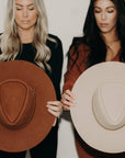 Aria | Wide Brim Rancher Hat | Cream