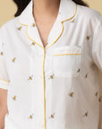 Bees Short Sleeve PJ Set