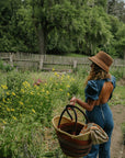 Mace | Raffia Straw Bucket Hat | Brown