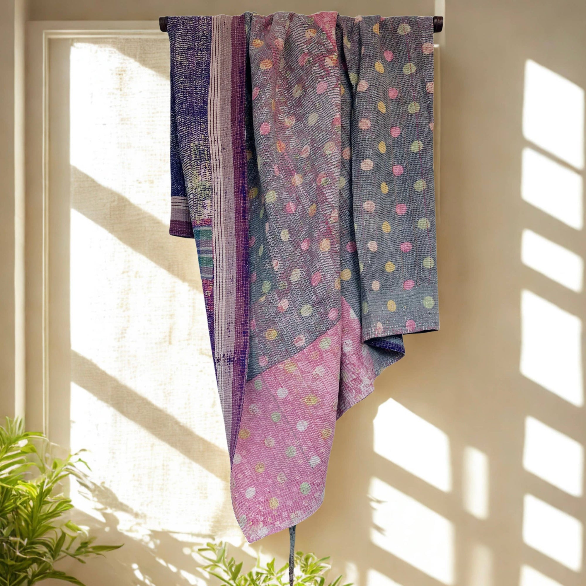 VINTAGE KANTHA BLANKET-SN-HA00001-5119
