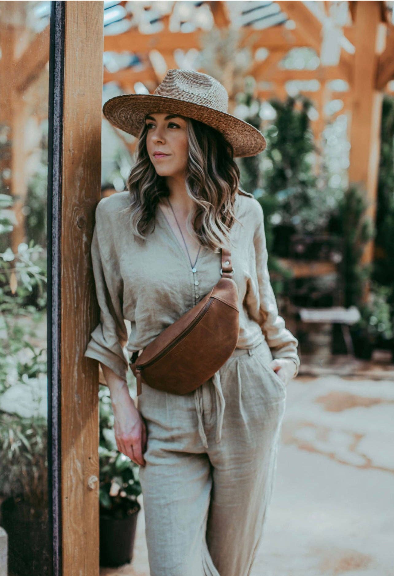 Sadie | Palm Straw Rancher Hat Wide Brim