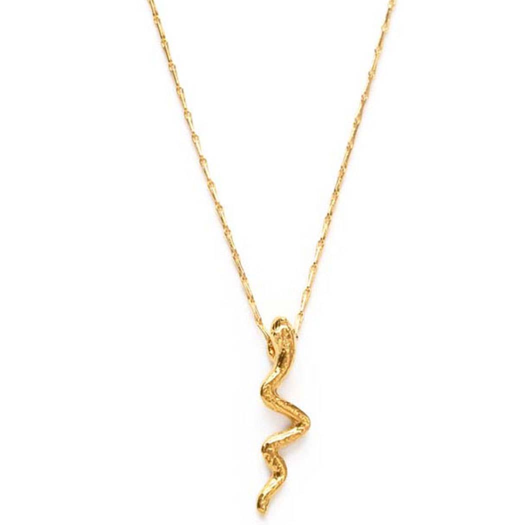 Gold Serpent Necklace